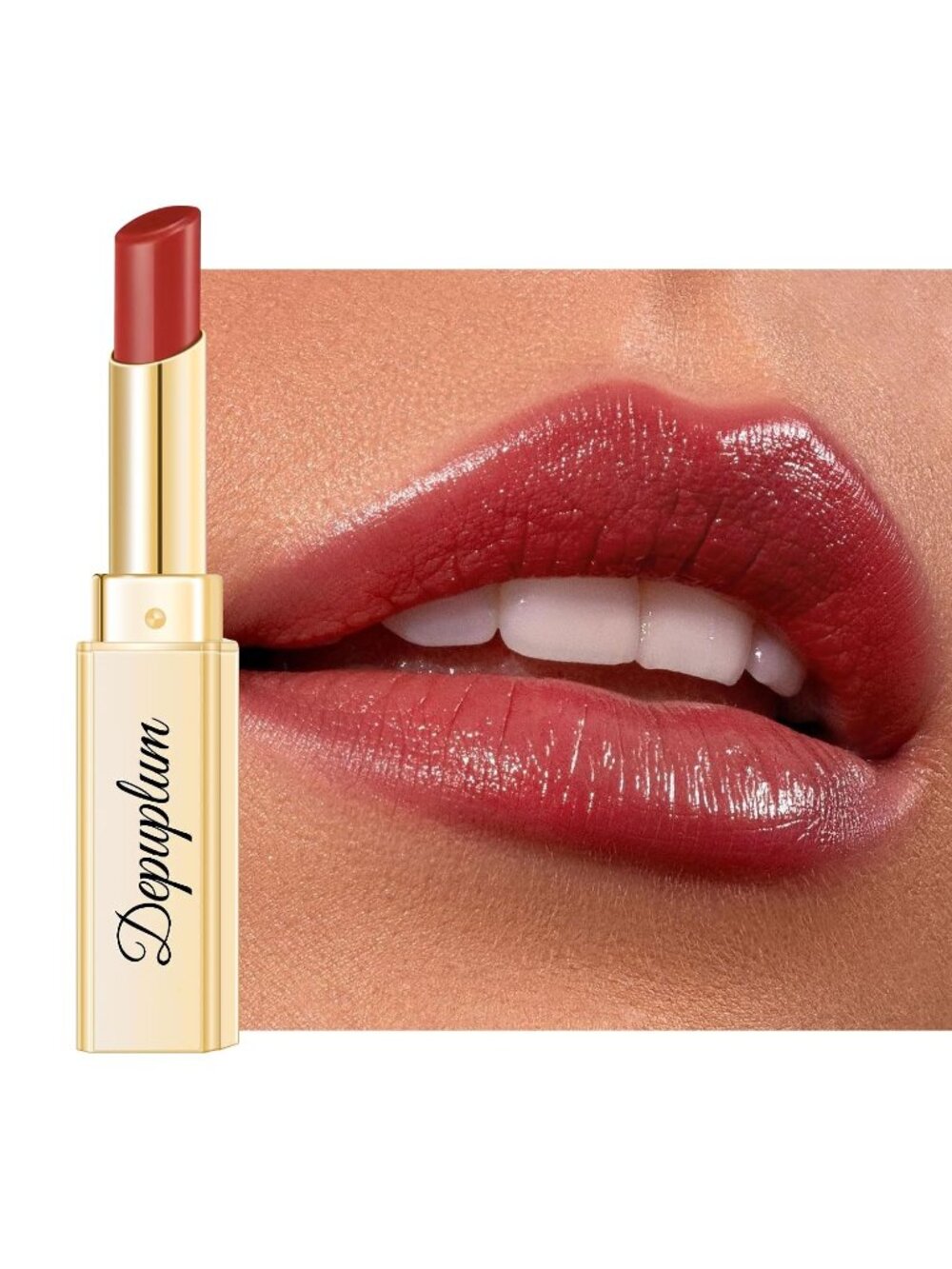 Women's DM101 Cranberry Glow Reviver Moisture Lip Gloss Creamy Tinted Lip Balm